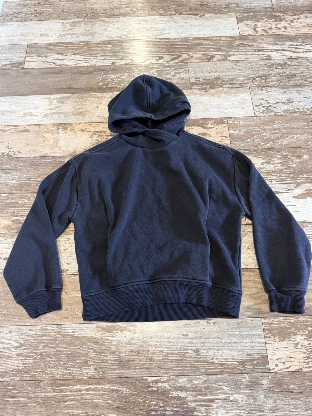 Athleta Women's Cozy Karma Black Fleece Lined Hoodie size XS